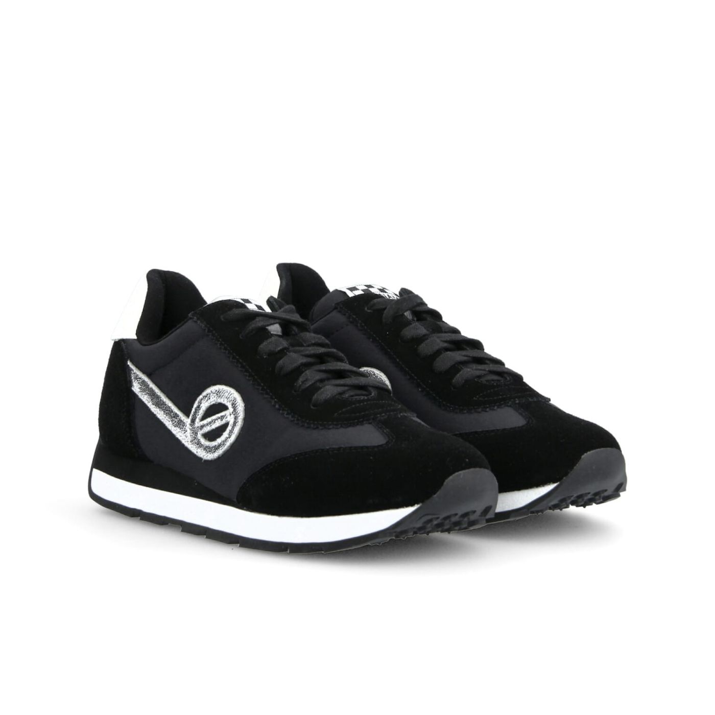 CITY RUN JOGGER - SUEDE/BREAKER - BLACK